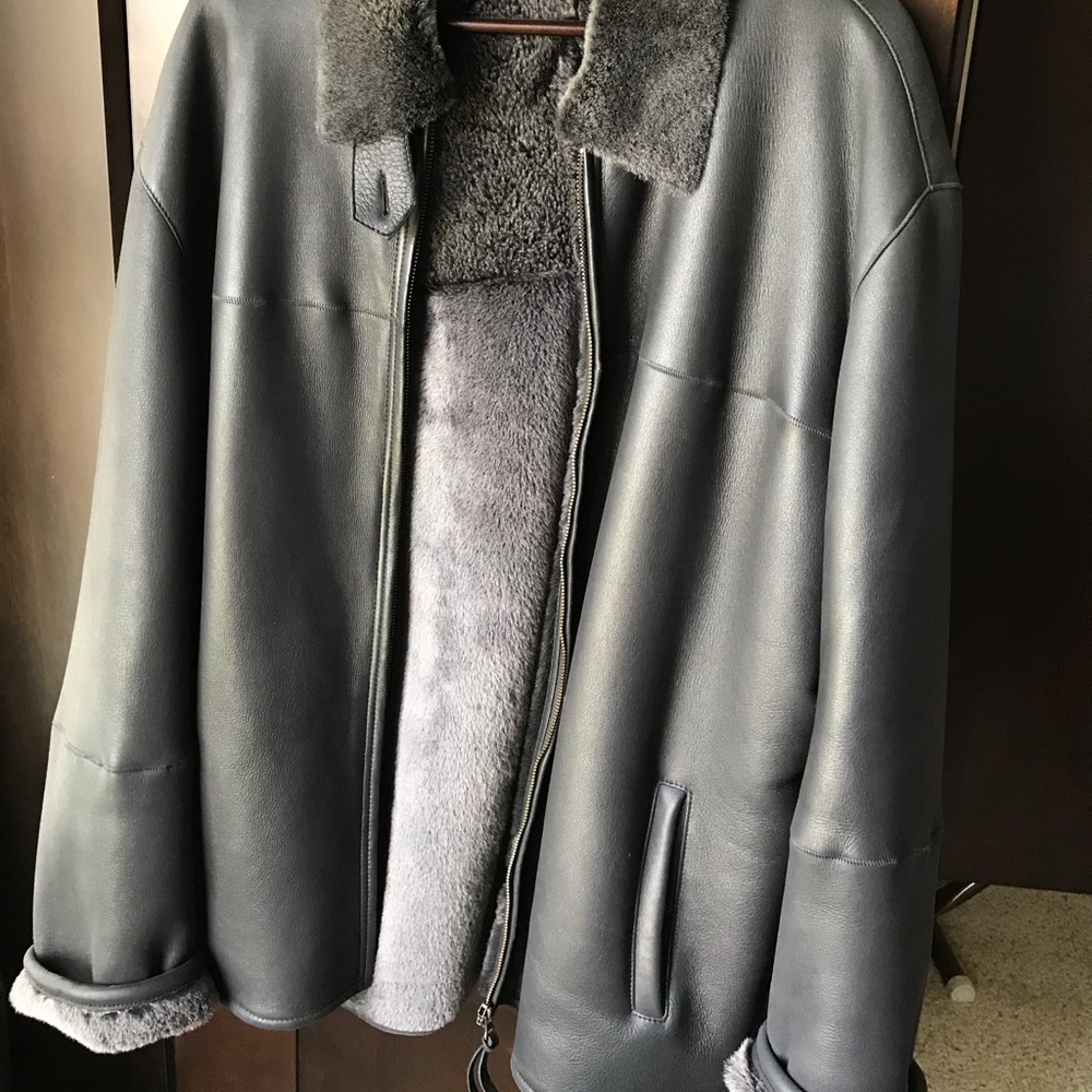 Shearling coat